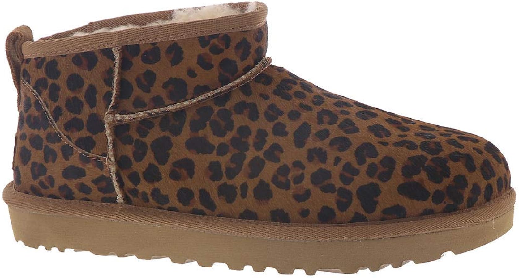 Amazon | [アグ] ヒョウ柄ブーツ Classic Ultra Mini Leopard