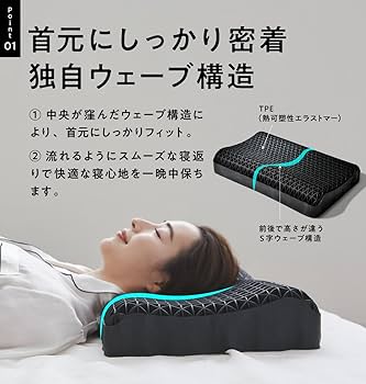 Amazon｜ヒツジのいらない枕 テンセル枕カバー付 まくら 低反発 高反発