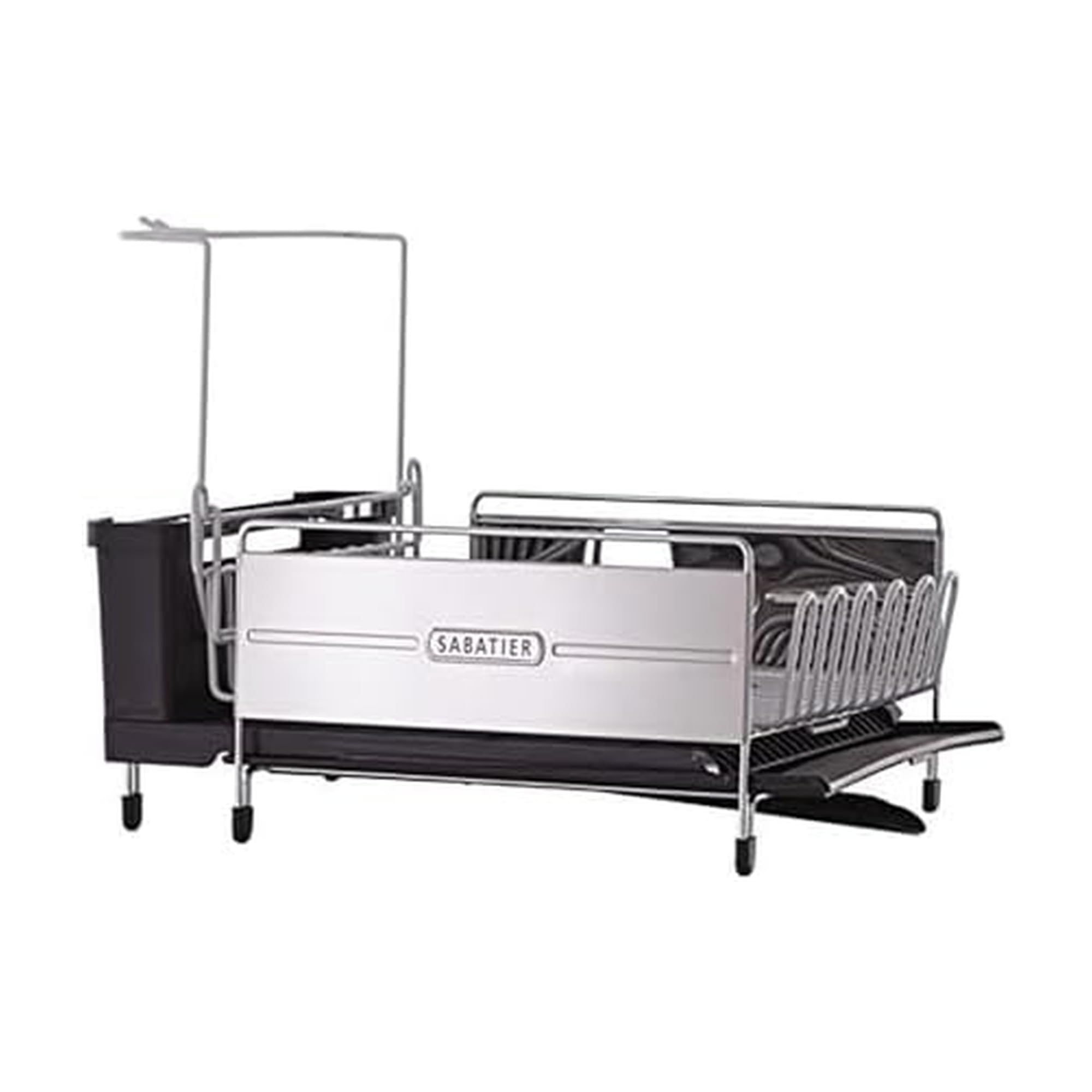 Amazon | Sabatier Expandable Dish Rack with Soft Touch Coating