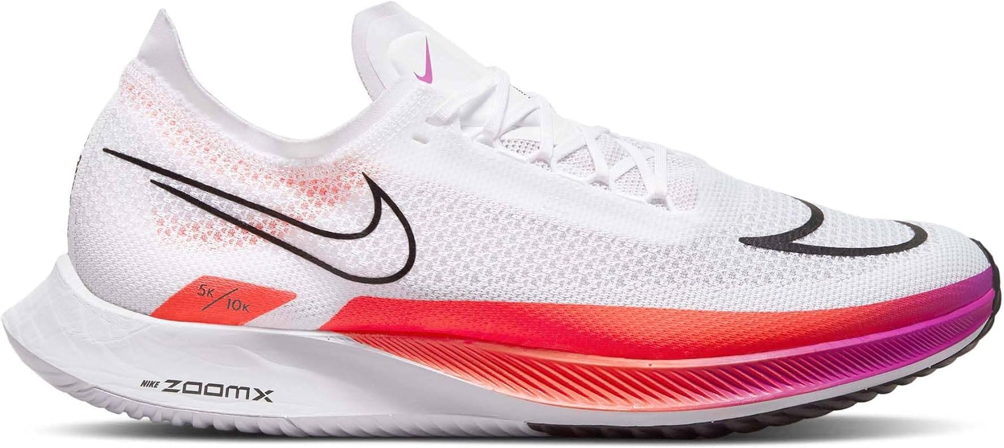 Amazon | ZOOMX STREAKFLY WHITE/BLACK-FLASH CRIMSON-HYPER VIOLET