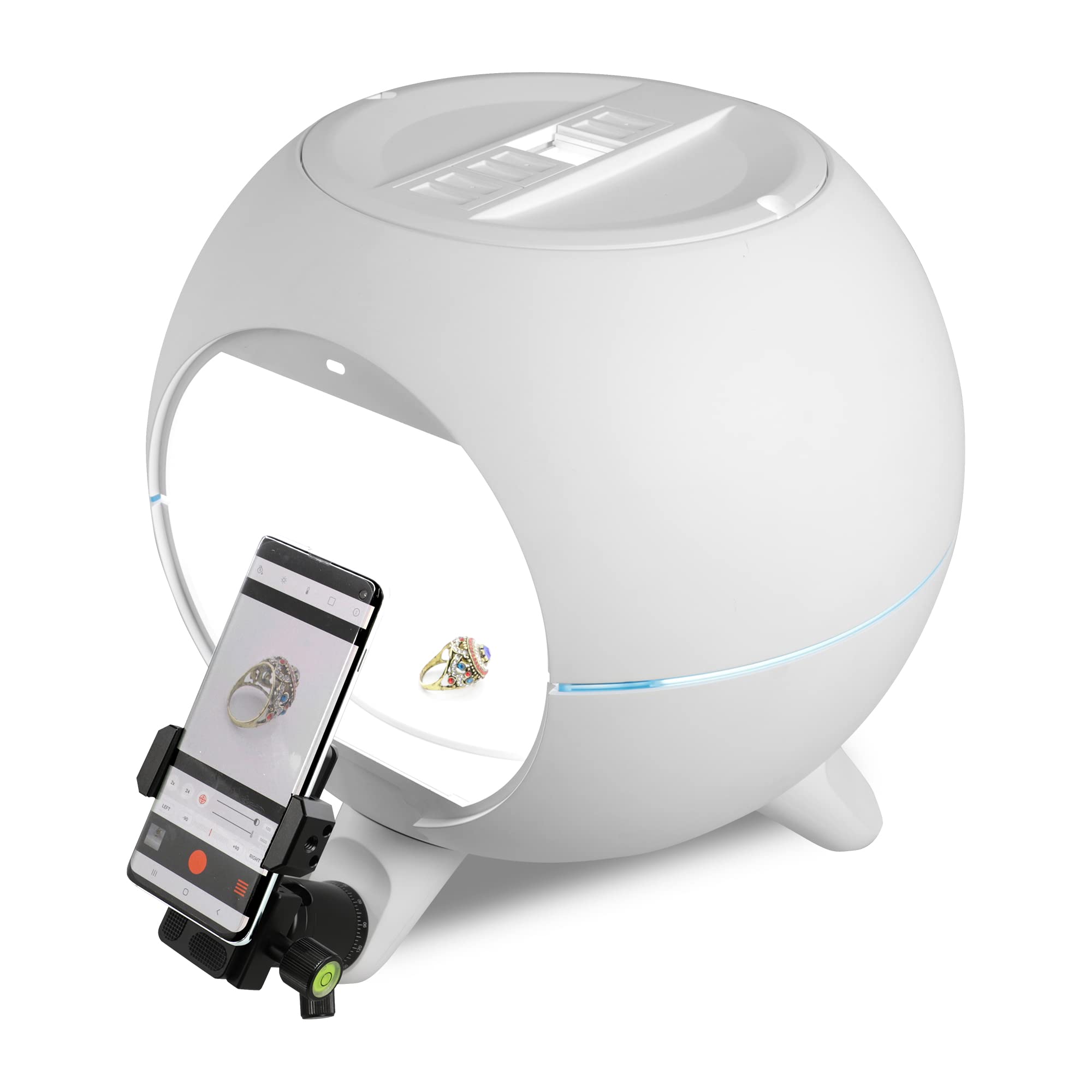 Amazon.co.jp: Foldio360 スマートドーム＋携帯マウントキット