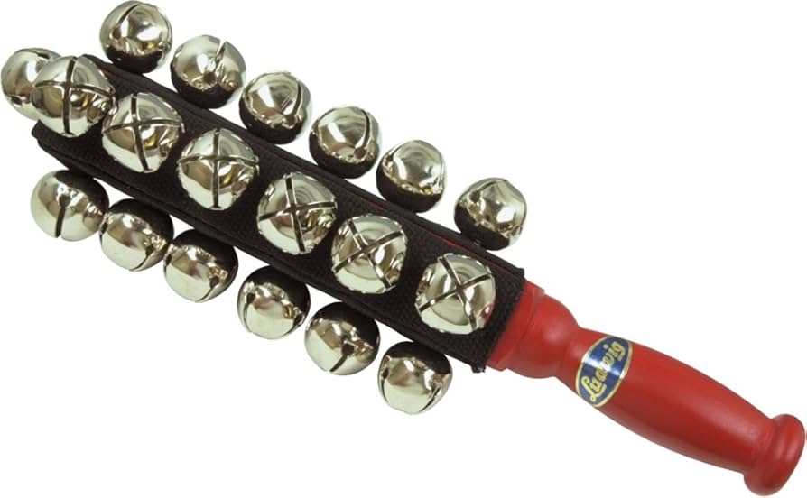 Amazon.com: Ludwig LE97 Handheld Sleigh Bells : Musical Instruments