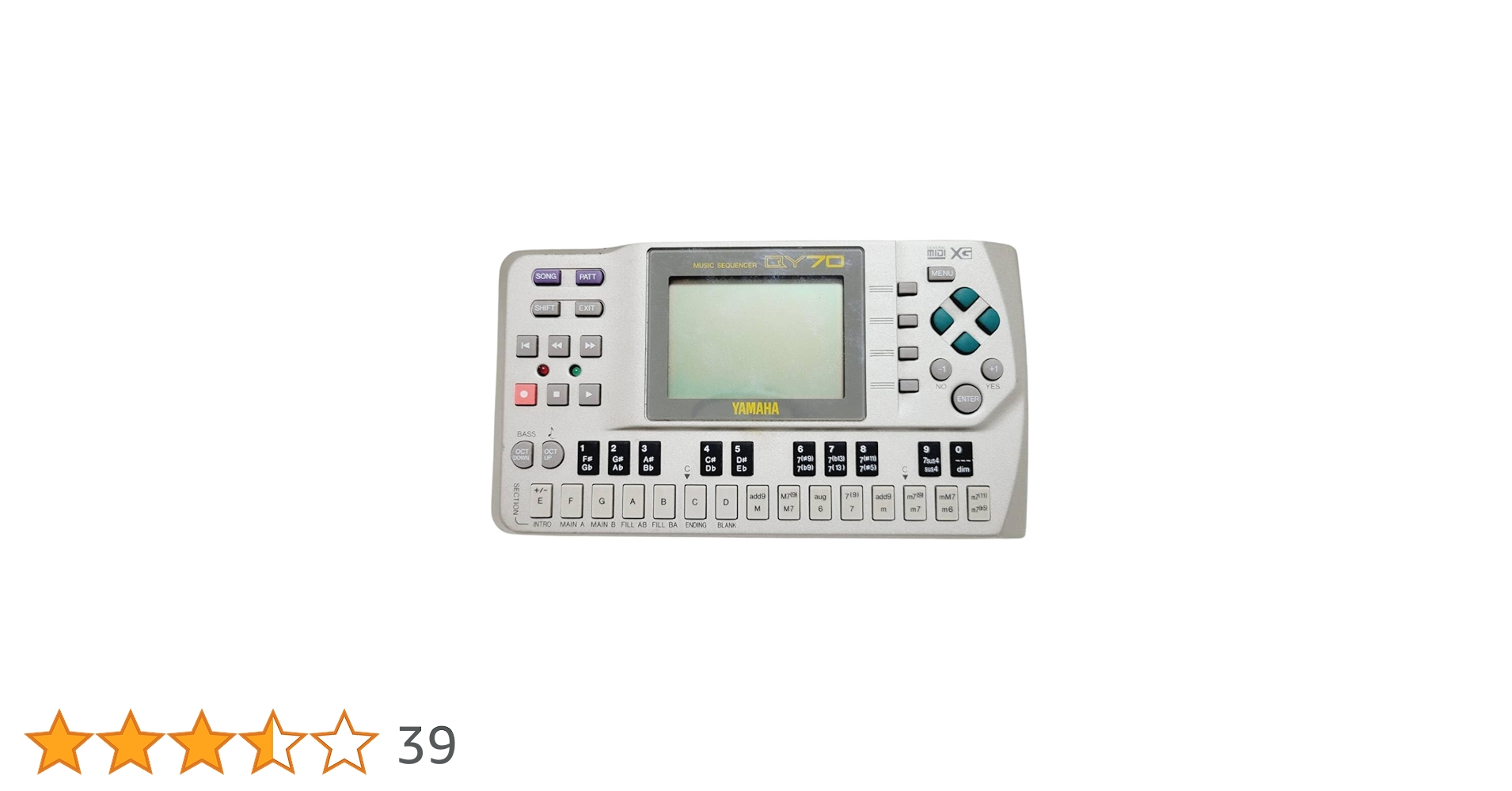 5/18取り下げ YAMAHA QY70 説明書有 5/18取り下げ YAMAHA QY70 説明書有