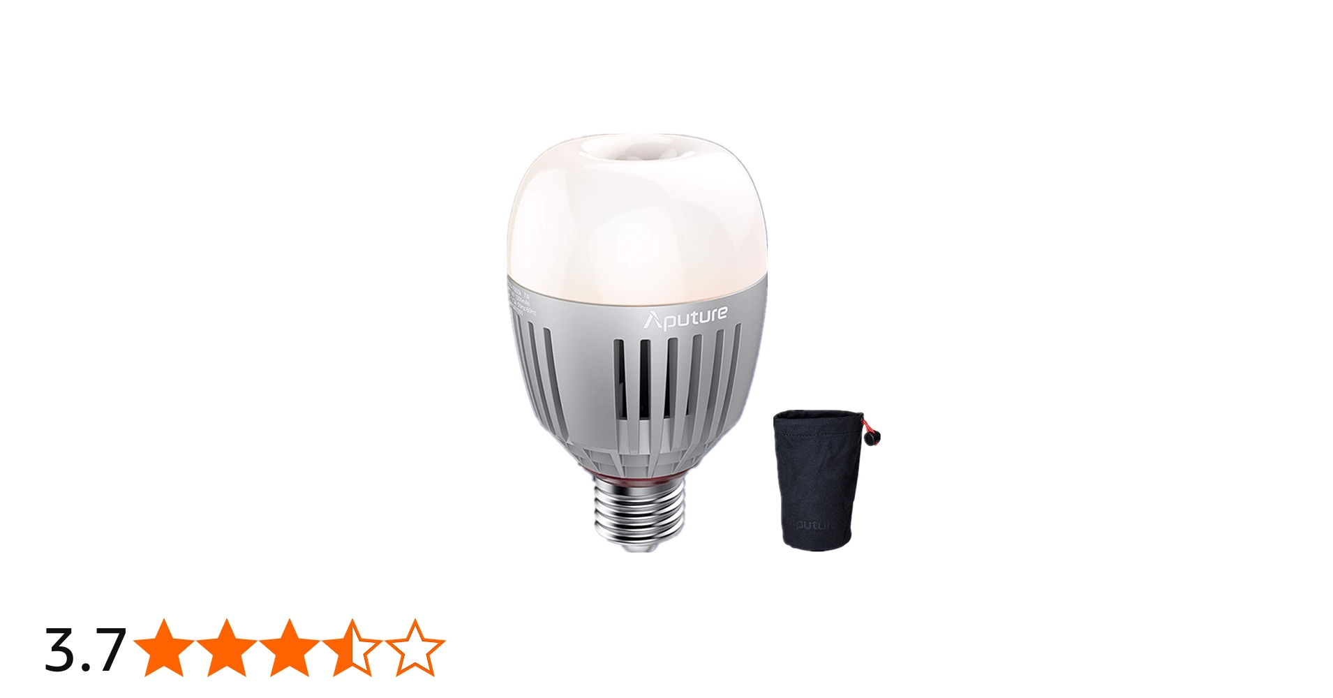 Amazon | Aputure Accent B7C 撮影電球 LED撮影ライト 7W RGBWW LED