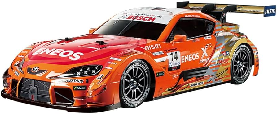 Amazon.com: TAMIYA 1/10 RC ENEOS X Prime GR Supra TT-02 TAM47514