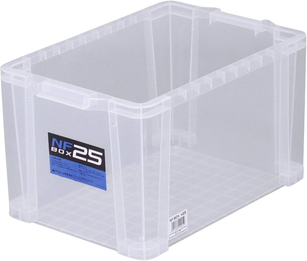 Amazon | JEJアステージ NFボックス #25 クリア 防災 W約28.7×D約43.5