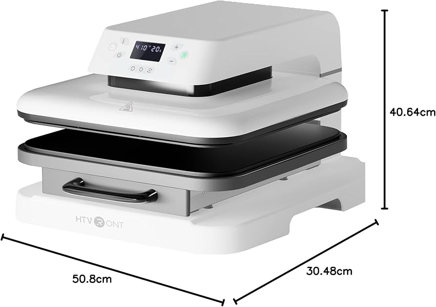Amazon.co.jp: HTVRONT Auto Heat Press Machine for T Shirts - 15x15