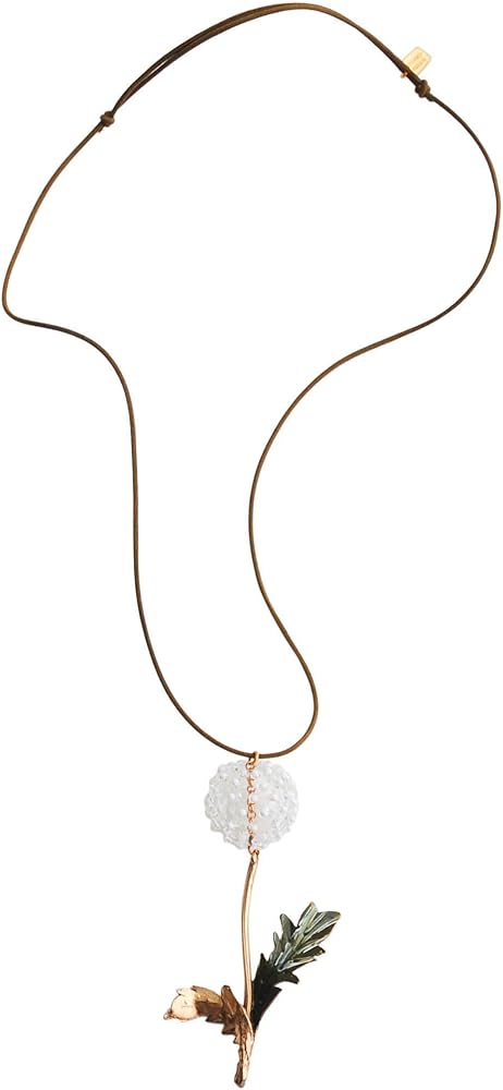 Amazon | [レナードビジュー] タンポポのネックレス | ネックレス 通販