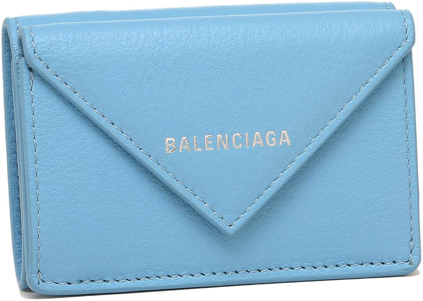 Amazon | [バレンシアガ] 三つ折り財布 ペーパー ミニ財布 レディース
