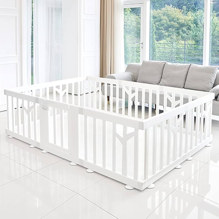 Amazon.co.jp: ベビーサークル ベビーゲート サークル 赤ちゃん 柵