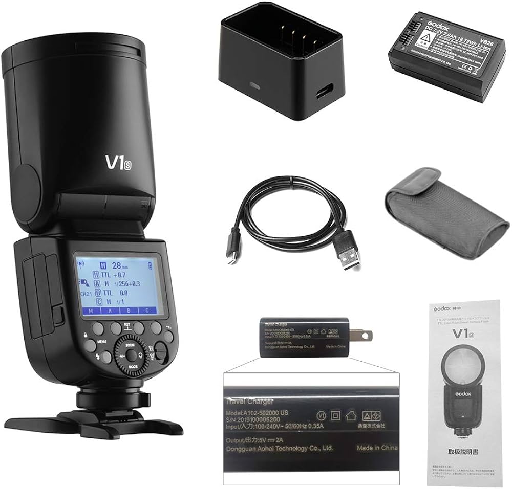 Amazon | 【Godox正規代理】Godox V1S Sony対応 76WS 2.4G TTL