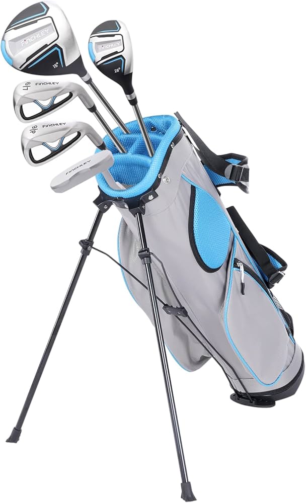Amazon.co.jp: FINCHLEY ジュニアゴルフクラブセット 8~12歳用 ブルー