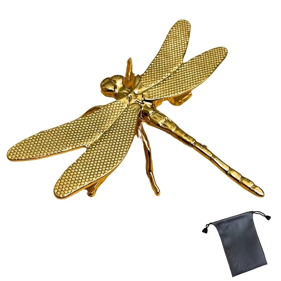 ホ*マ様 銅製置物 勝虫 蜻蛉 トンボ 雨宮宗作 関節可動 金工品 茶道具