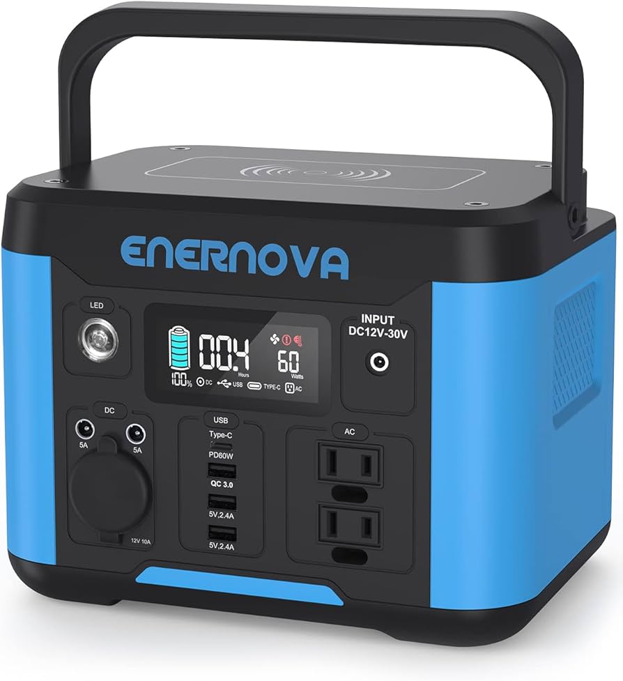 Amazon.co.jp: Enernova ポータブル電源 300W ポータブルバッテリー 大
