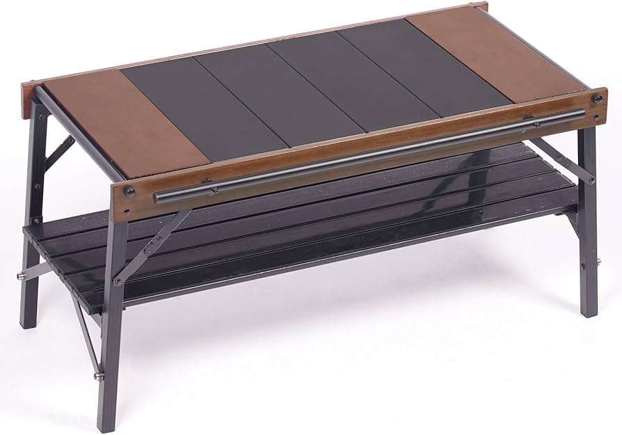 Amazon.co.jp: RcrCamp オークパネルテーブル 85 ブラウン IGT 互換