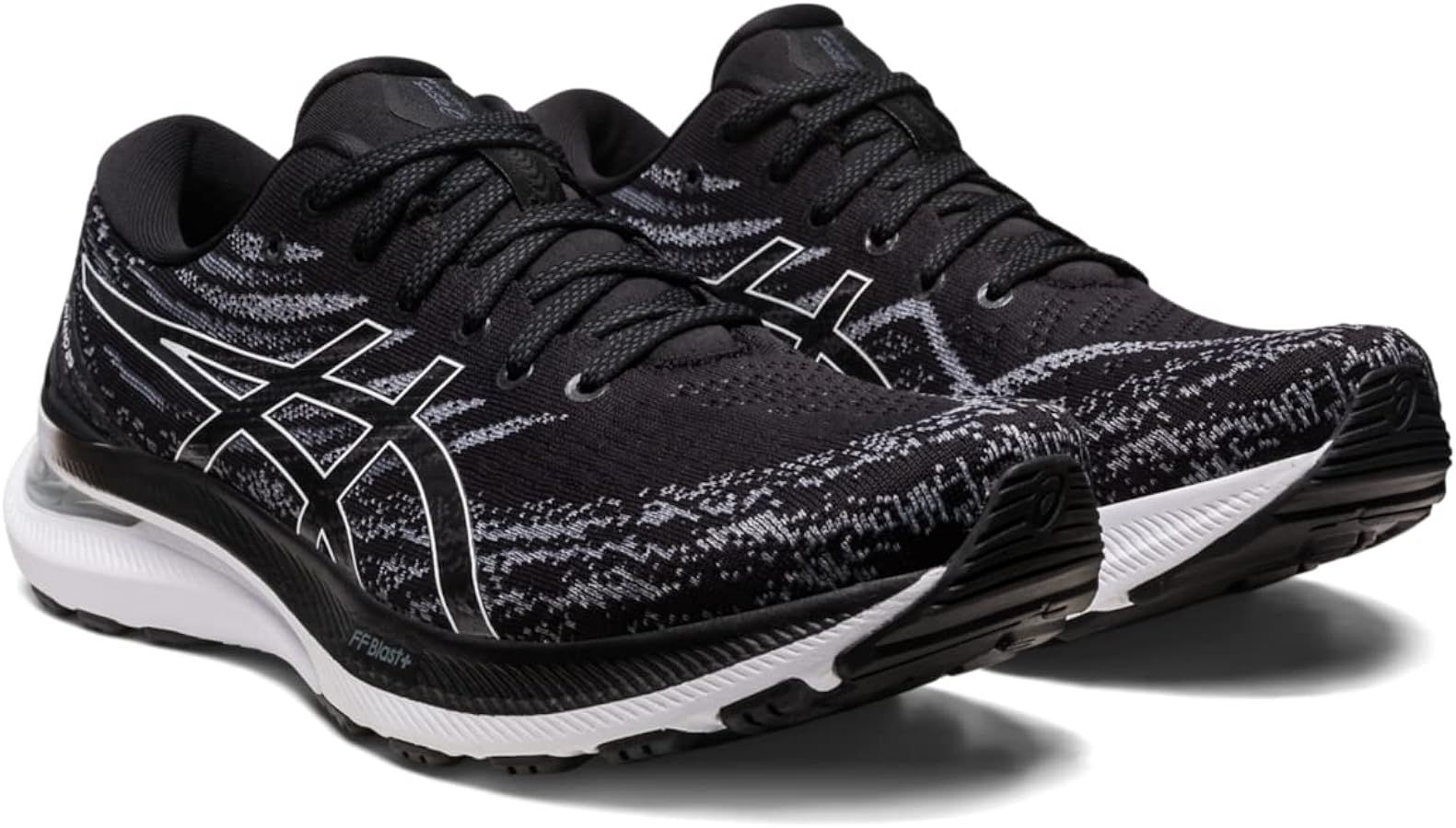 Amazon | ASICS メンズ Gel-Kayano 29 ランニング, ブラック/ホワイト