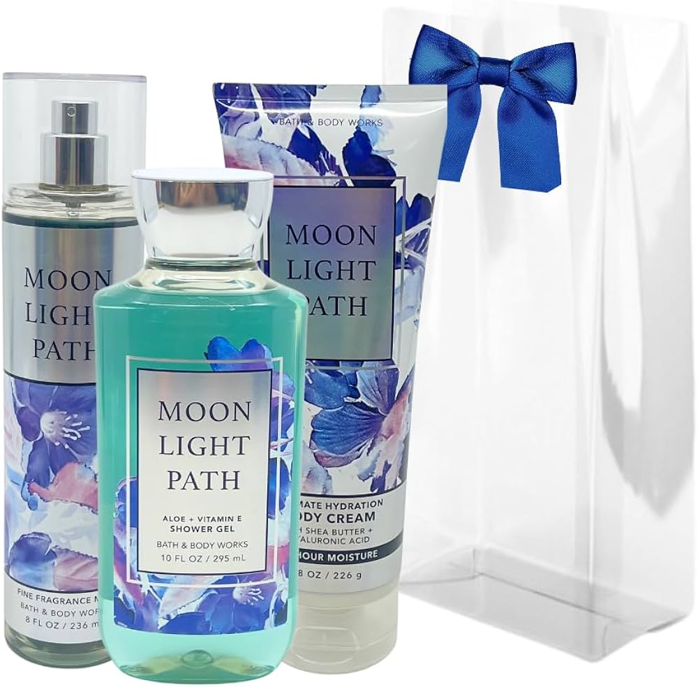 Amazon.com : Bath & Body Works Moonlight Path 3pc bundle - Mist