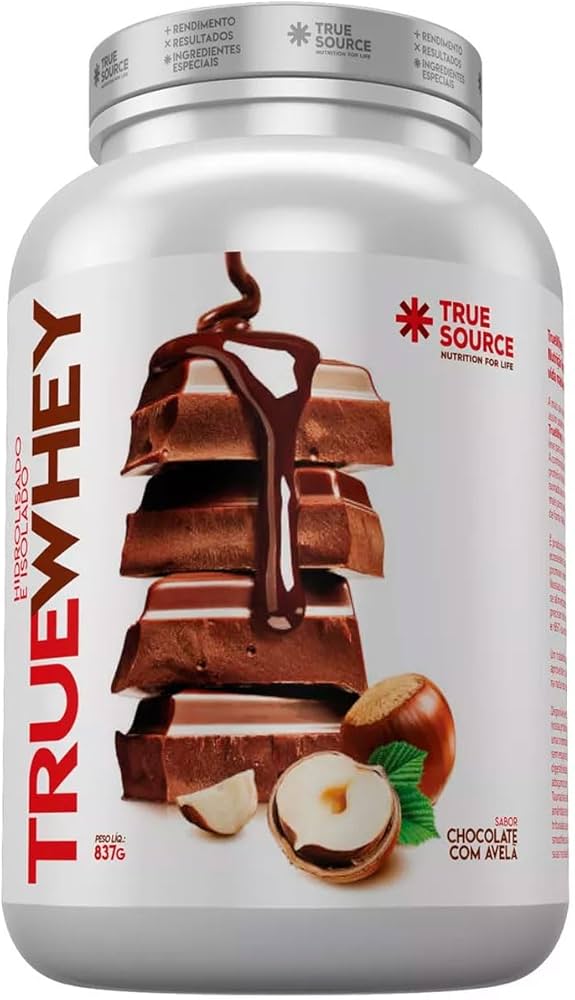 True Whey (837g) - Hidrolisado e Isolado - Sabor Chocolate c