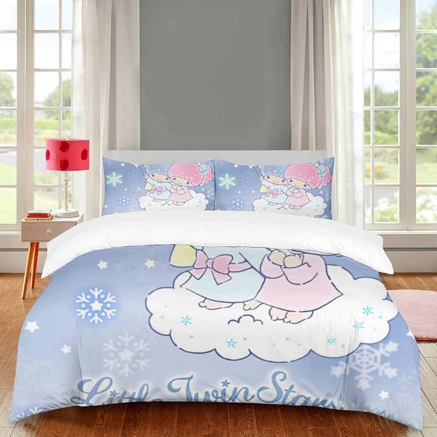 Amazon｜キキララ 布団カバー 3点セット 掛け布団カバー 寝具カバー