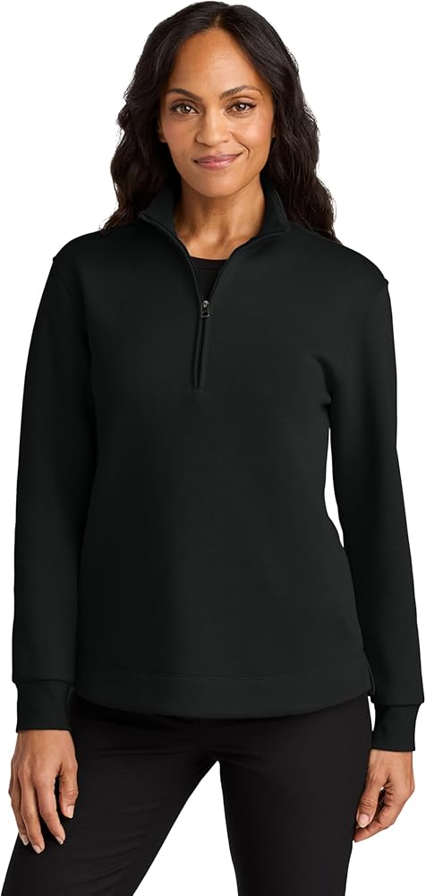 Port Authority Women's Wearever Signature Double Pique Quarter Zip