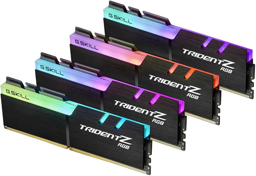 G.Skill Trident Z RGB Series (XMP) DDR4 RAM 32GB (4x8GB) 3200MT/s