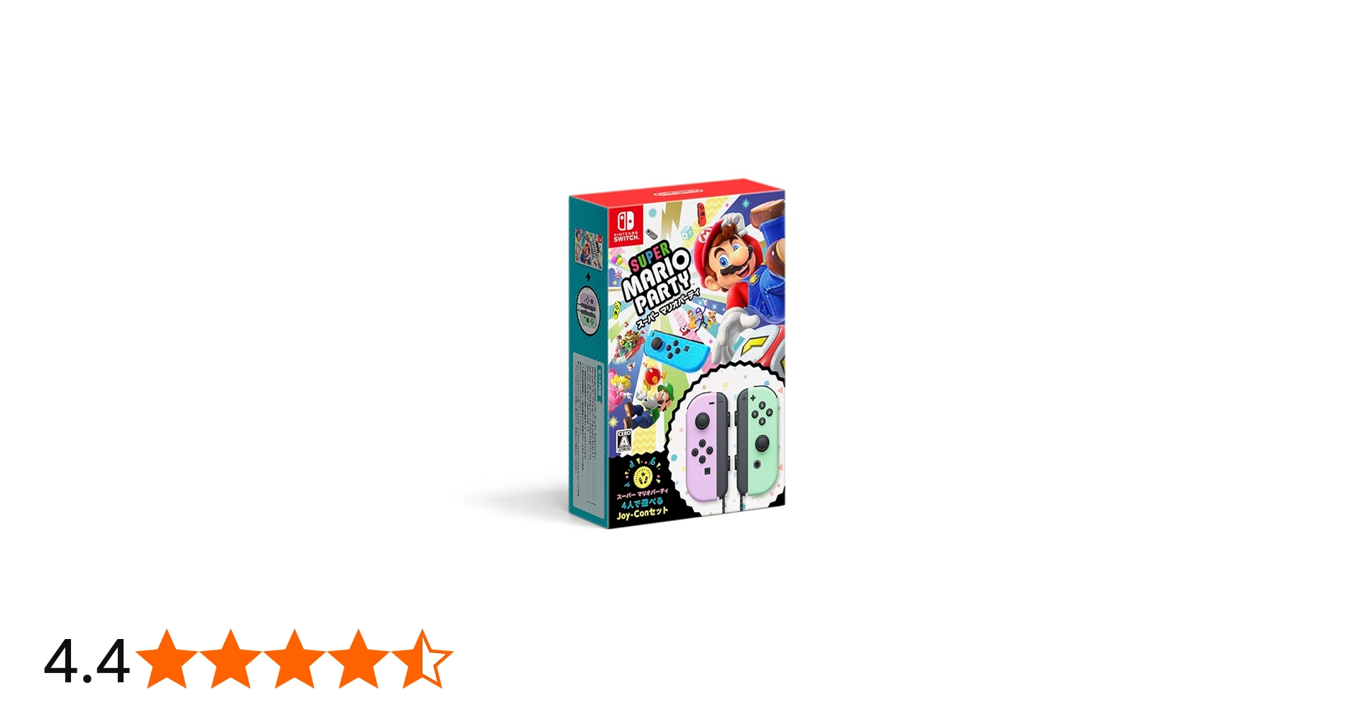 Amazon.co.jp: スーパー マリオパーティ 4人で遊べる Joy-Conセット