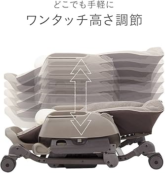 Amazon | コンビ ホワイトレーベル ハイローチェアー ネムリラ AUTO