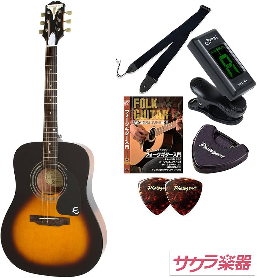 Amazon.co.jp: Epiphone エピフォン アコースティックギター PRO-1