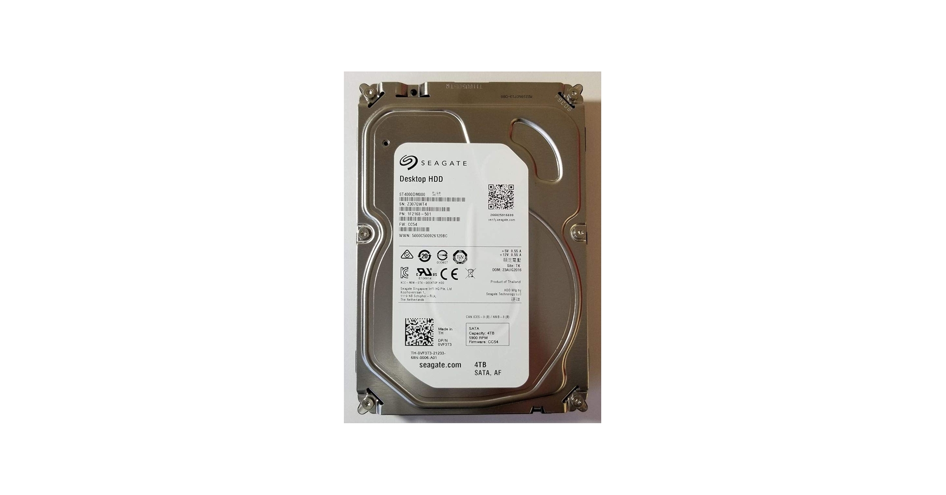 Amazon.com: Seagate 4TB HDD 5.9K RPM 3.5