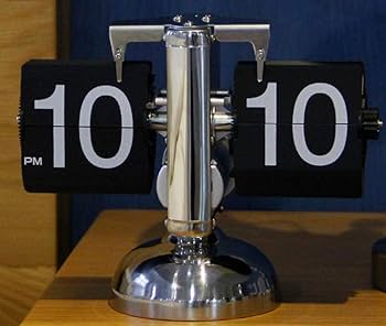 Amazon.co.jp: 置き時計 レトロ パタパタ時計 おしゃれ 入学 新築祝い