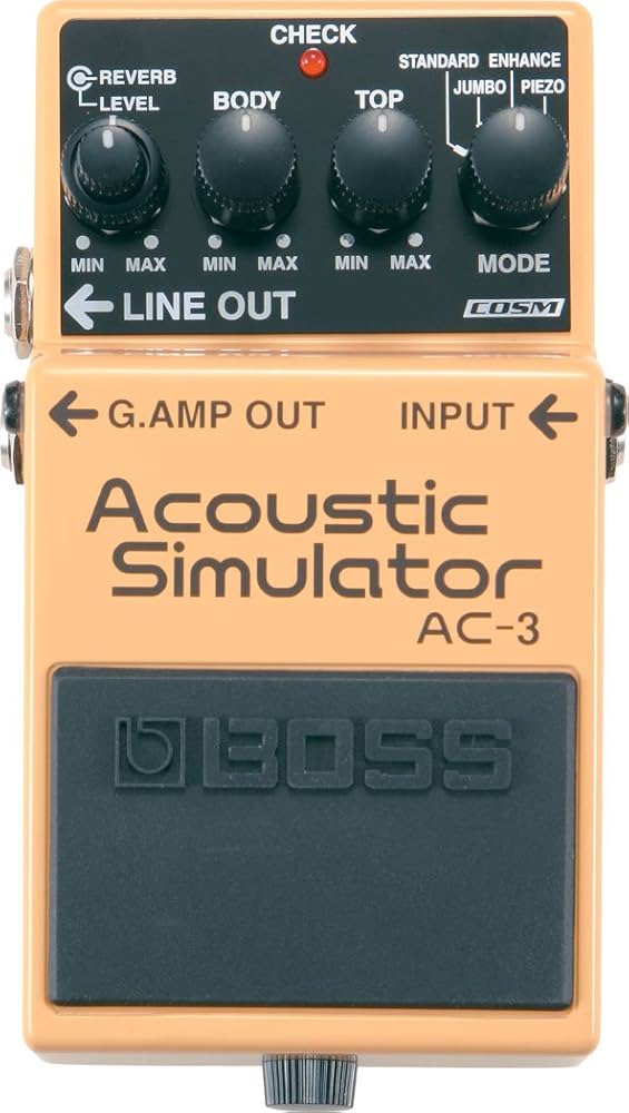 Amazon.com: BOSS AC-3 Advanced Acoustic Simulator Guitar Pedal