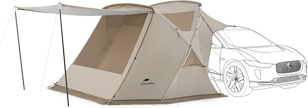Amazon.co.jp: Naturehike 公式ショップ カーサイドテント シェルター