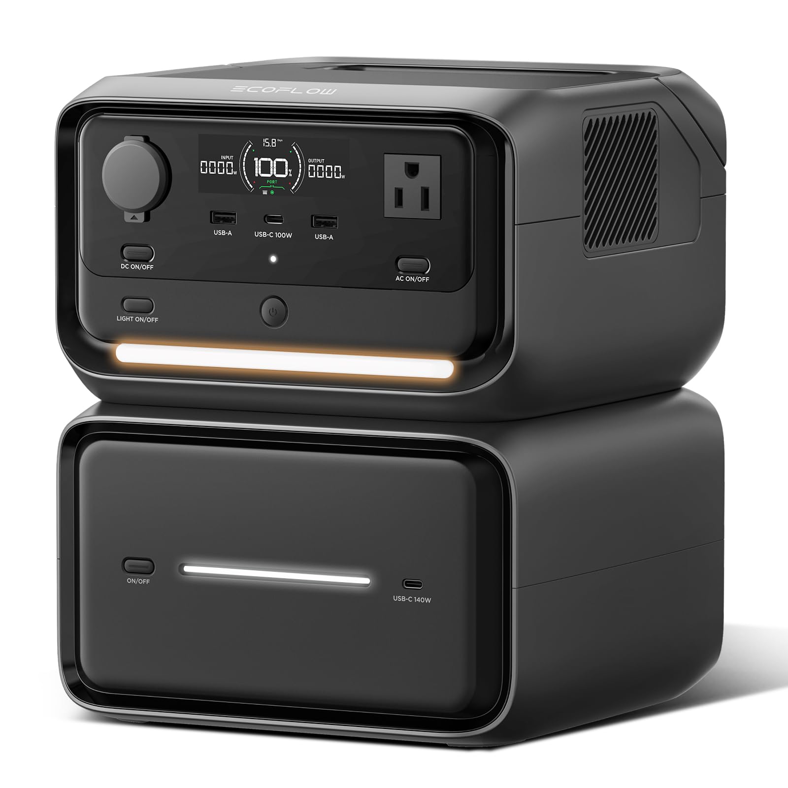 Amazon.co.jp: EcoFlow RIVER 3 Max Plus ポータブル電源 858Wh容量