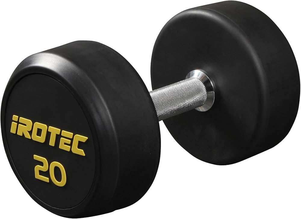 Amazon | IROTEC(アイロテック) ジム ダンベル 20KG（オールラバー