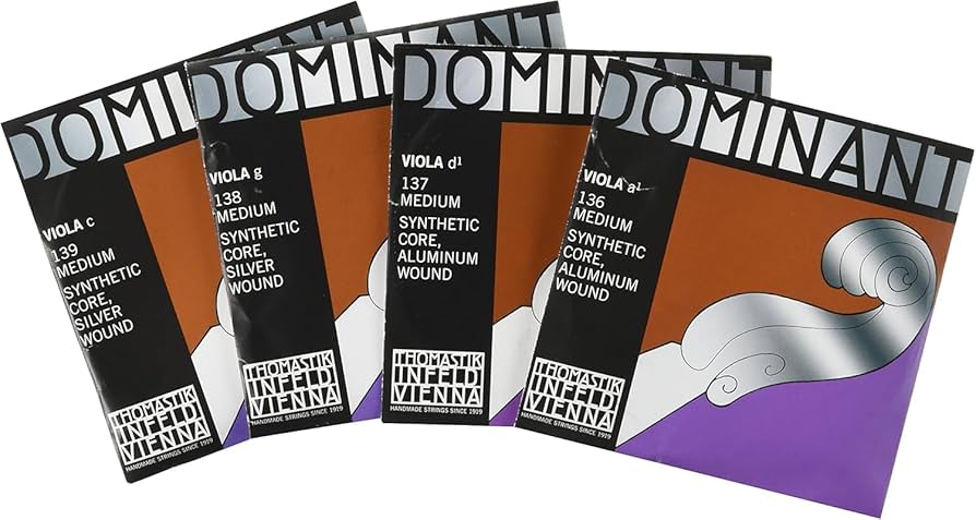 Amazon | THOMASTIK Dominant ドミナントビオラ弦セット | ビオラ弦
