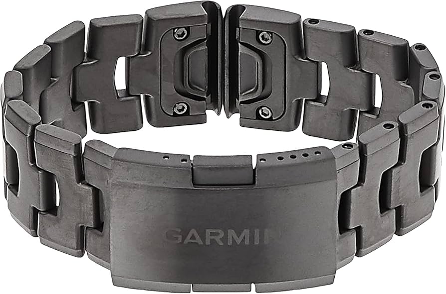 Amazon.com: Garmin QuickFit 22 Watch Band - Vented Titanium