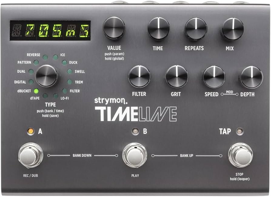 Amazon.com: Strymon TimeLine Guitar Delay Pedal with 12 Unique