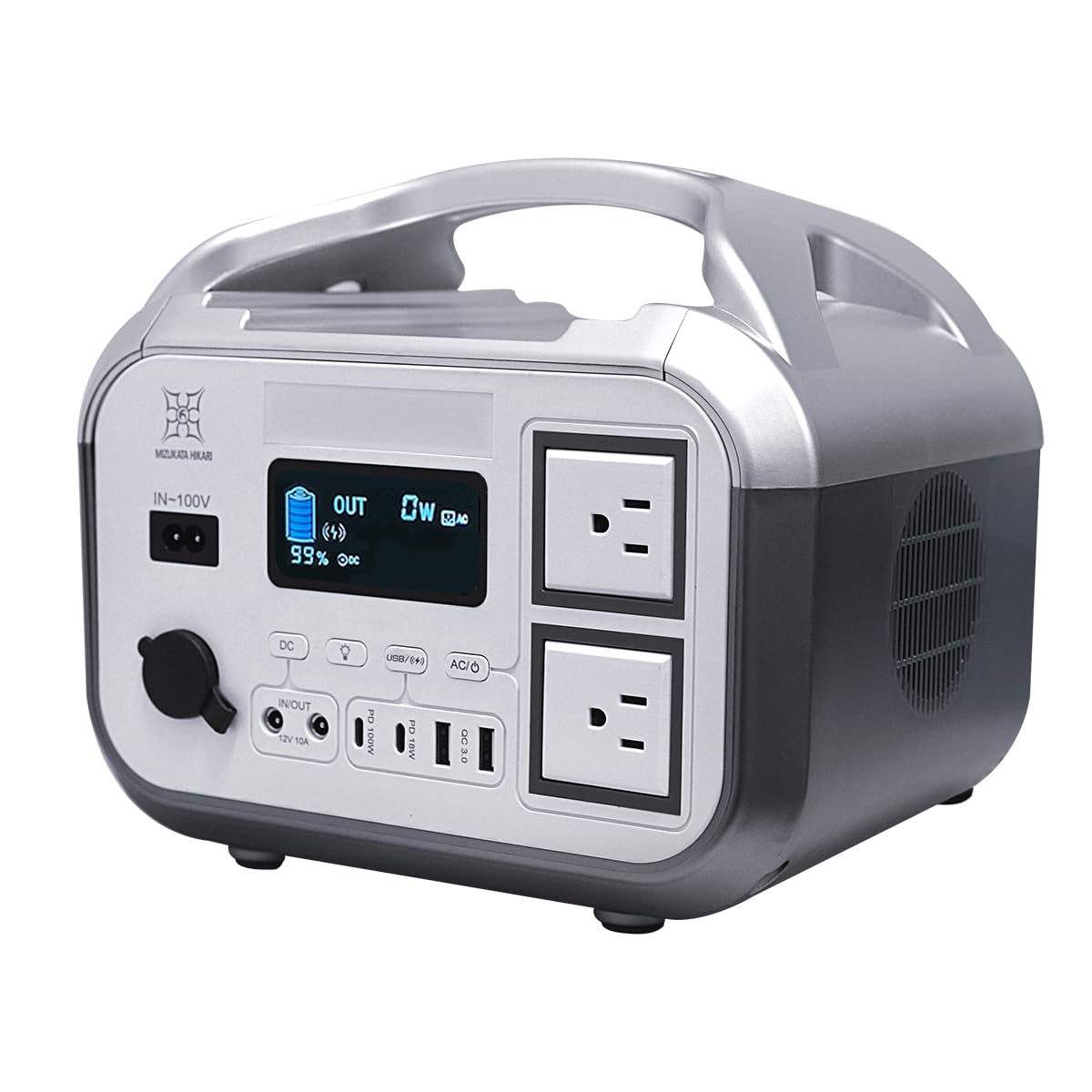 Amazon.co.jp: 【HIKARI 】ポータブル電源 576Wh 180000mAh 定格出力