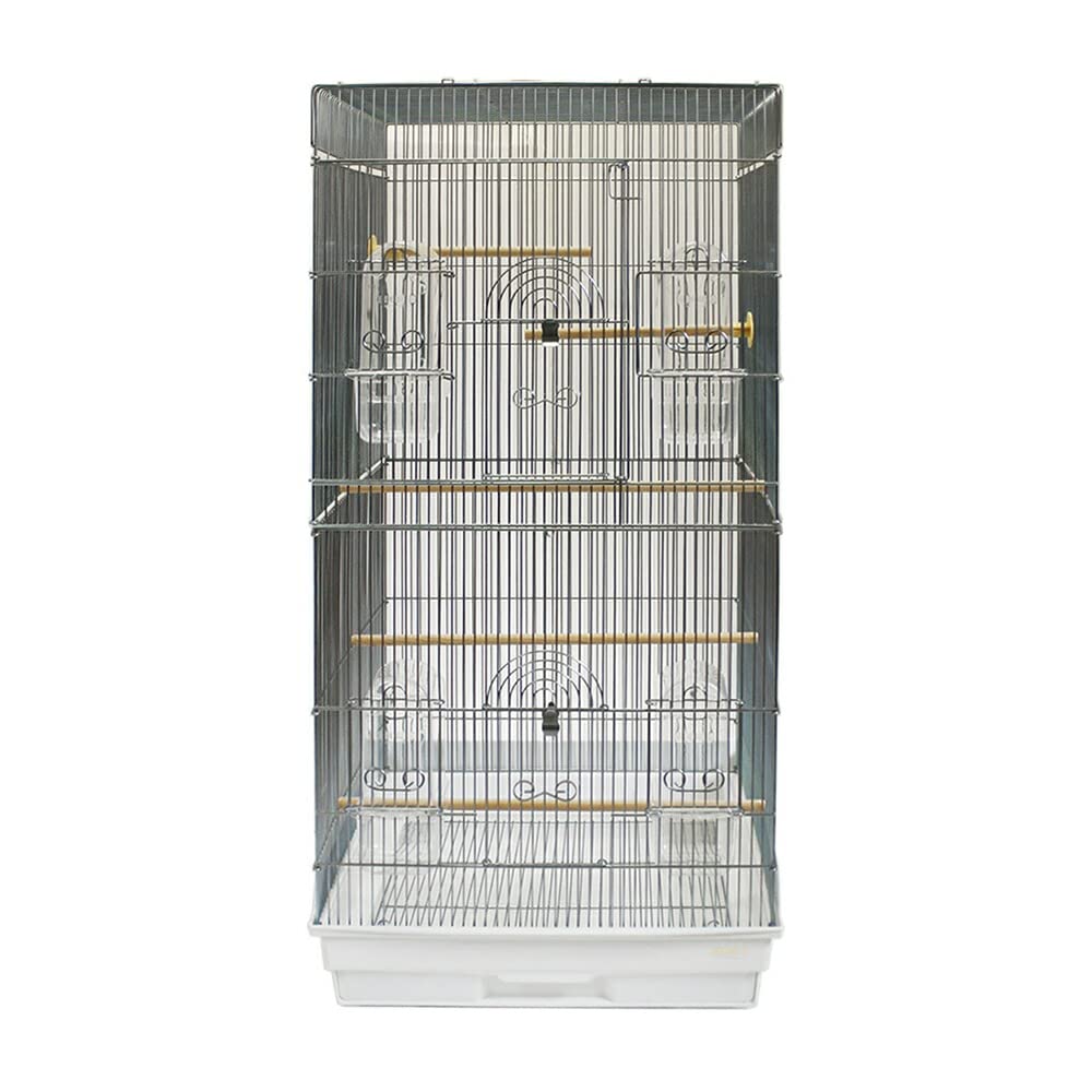 Amazon | ホーエイ 鳥かご 465ロング ホワイト | ホーエイ | 鳥かご