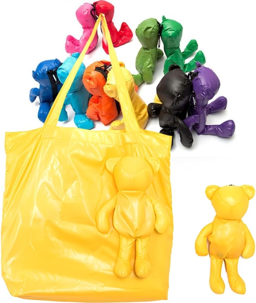 Amazon | [CRAFTLAB SAIL] CLAFT LABくま型エコバッグ ポケッタブル