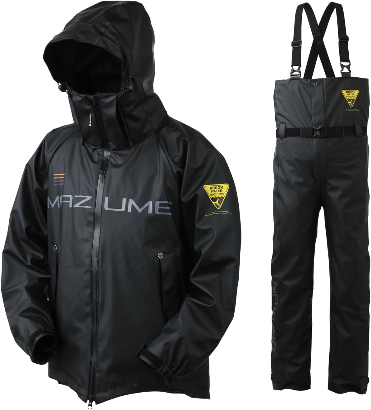 Amazon.co.jp: mazume ROUGH WATER レイン スーツ MZRS-884 クレヨン