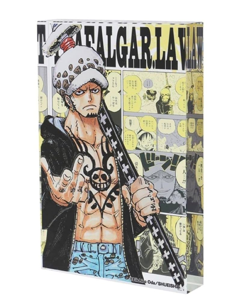 ONEPIECE BASESHOPくじ アクリルブロック トラファルガー・ロー