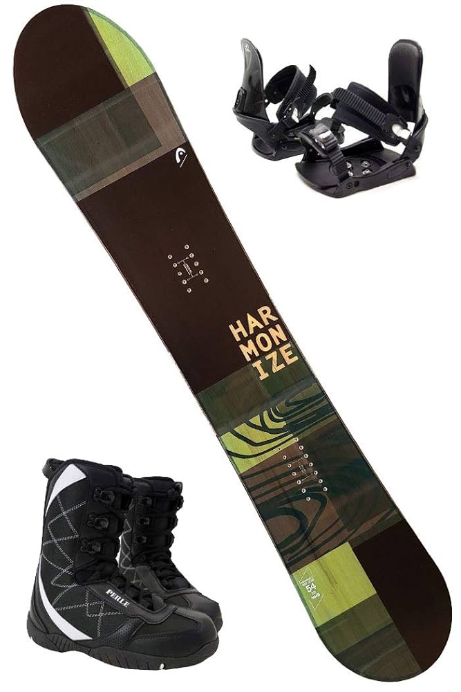 MOSS スノーボード板 CAPTAIN HELM ビンディング （セット売り） MOSS