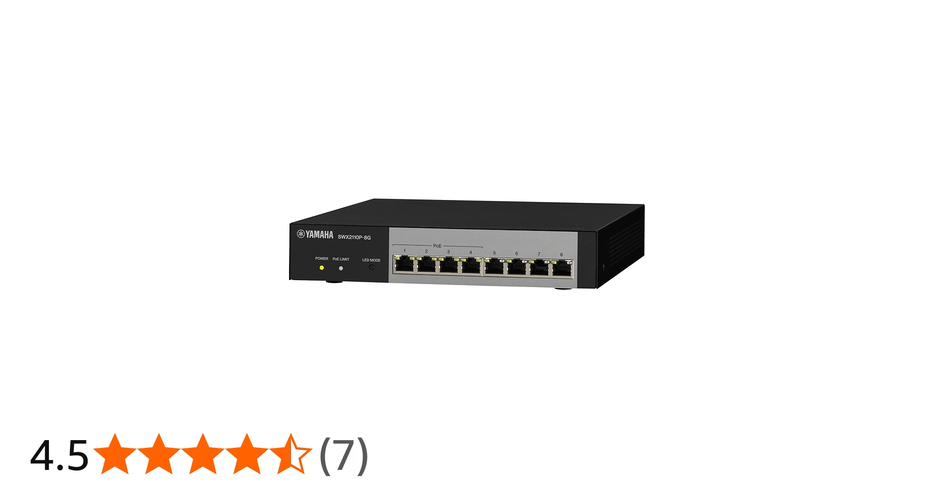 Amazon | ヤマハ シンプルL2 PoEスイッチ SWX2110P-8G | ヤマハ(YAMAHA