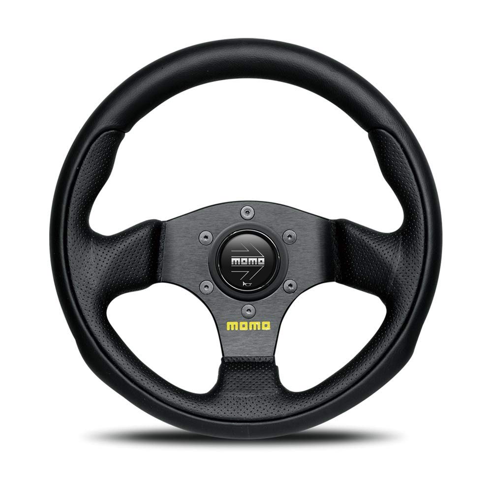 Amazon | MOMO(モモ) ステアリング ティーム 28パイ BK T-1001