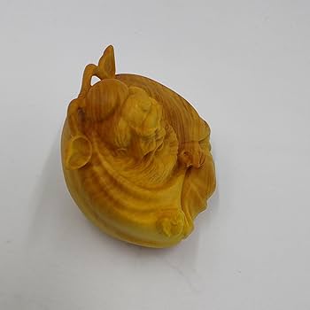 Amazon｜木彫りの仏像【鍾馗さん】柘植 6cm 木製彫刻 鍾馗様 置物 鍾馗