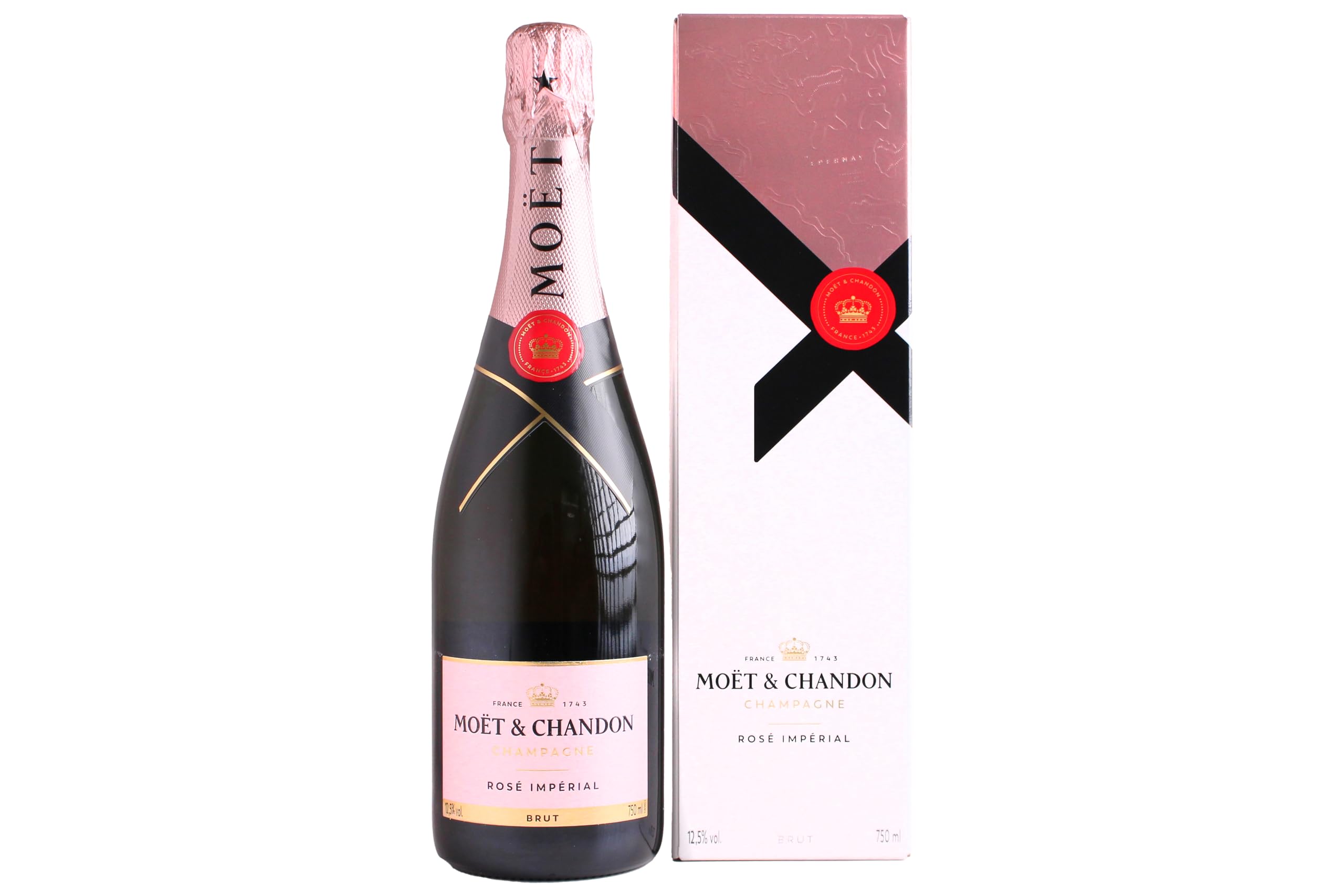 Amazon.co.jp: モエ・エ・シャンドン ロゼ アンペリアル 750ml［並行