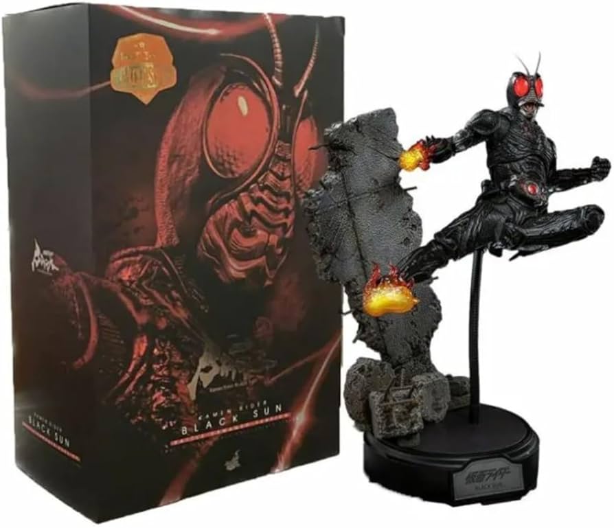 Amazon.com: Hot Toys Kamen Rider Black Sun (Battle Damaged) TMP