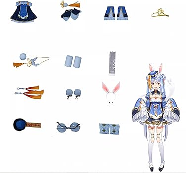 Amazon.co.jp: [mvivm] 【スイカ コス】兎田ぺこら キョンシー