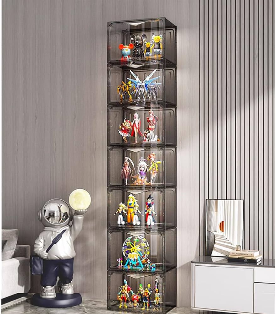 Amazon.co.jp: HUAHUASHOPコレクションケース ガラスケース